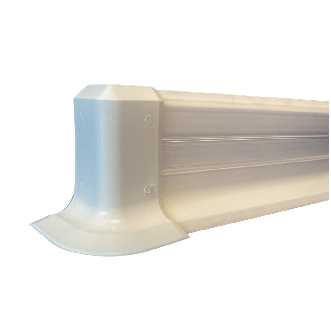 Embout de jonction plinthe sortant souple 80 mm – Image 2