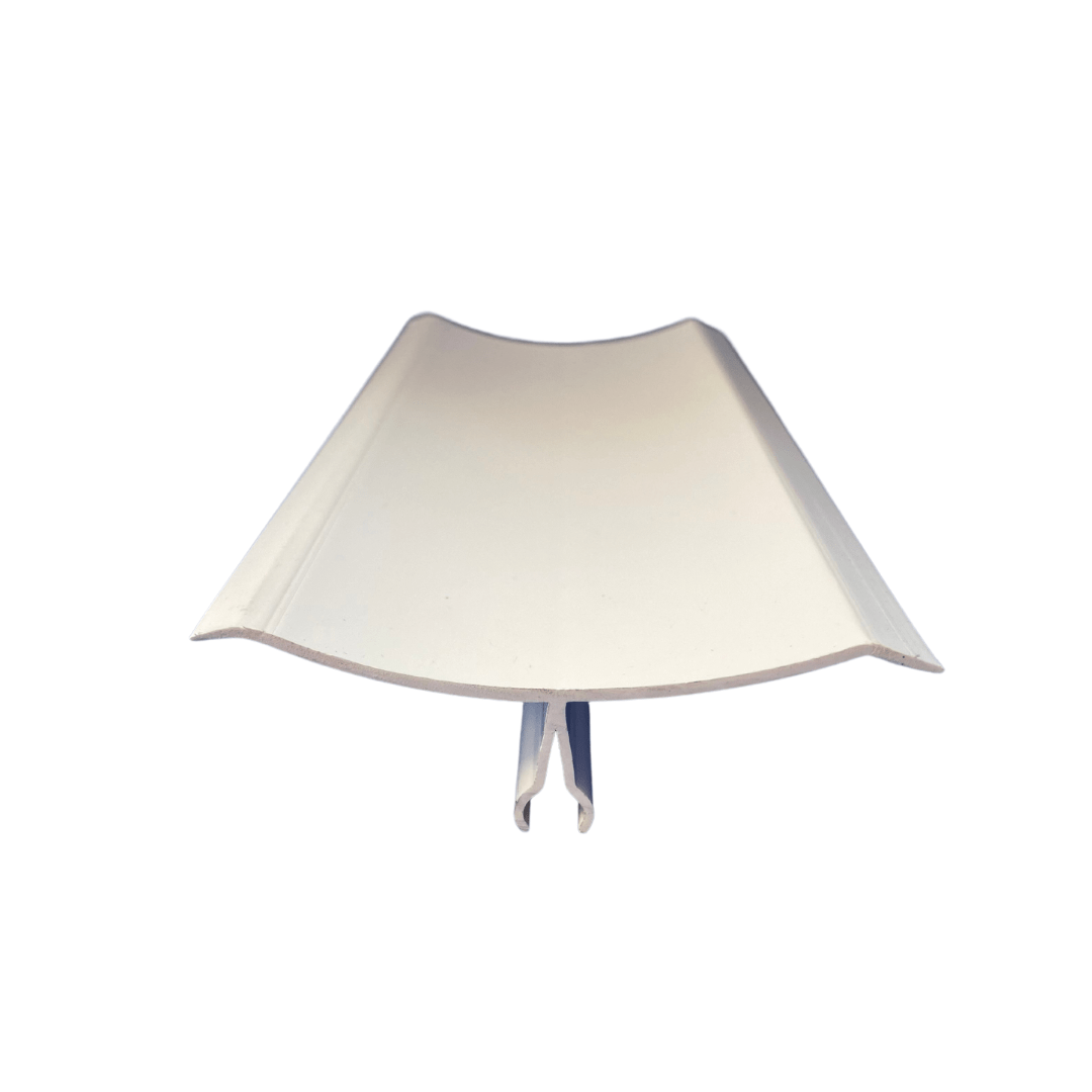 Congé d'angle PVC avec lèvre