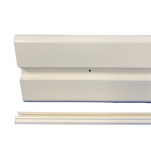 Lisse de protection et cache-vis / longueur 3000 mm