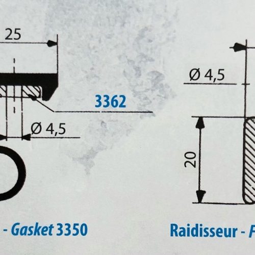 Bourrelet Gasket 3350