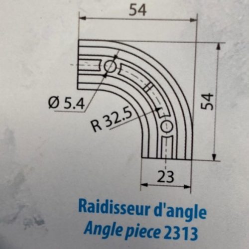 Raidisseur d'angle